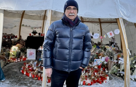 Rotarian Yves Duc, President of the RC Crans-Montana, coordinates the Rotary relief efforts Photo: André Springer